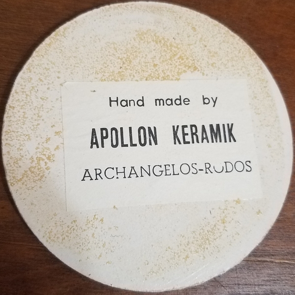 Apollon Keramik Handmade Ceramic Coasters - Picture 3 of 3